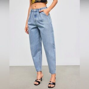 Cider Pleated Barrel Jeans size XL